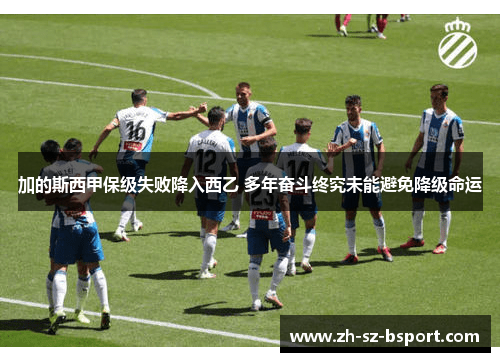 加的斯西甲保级失败降入西乙 多年奋斗终究未能避免降级命运